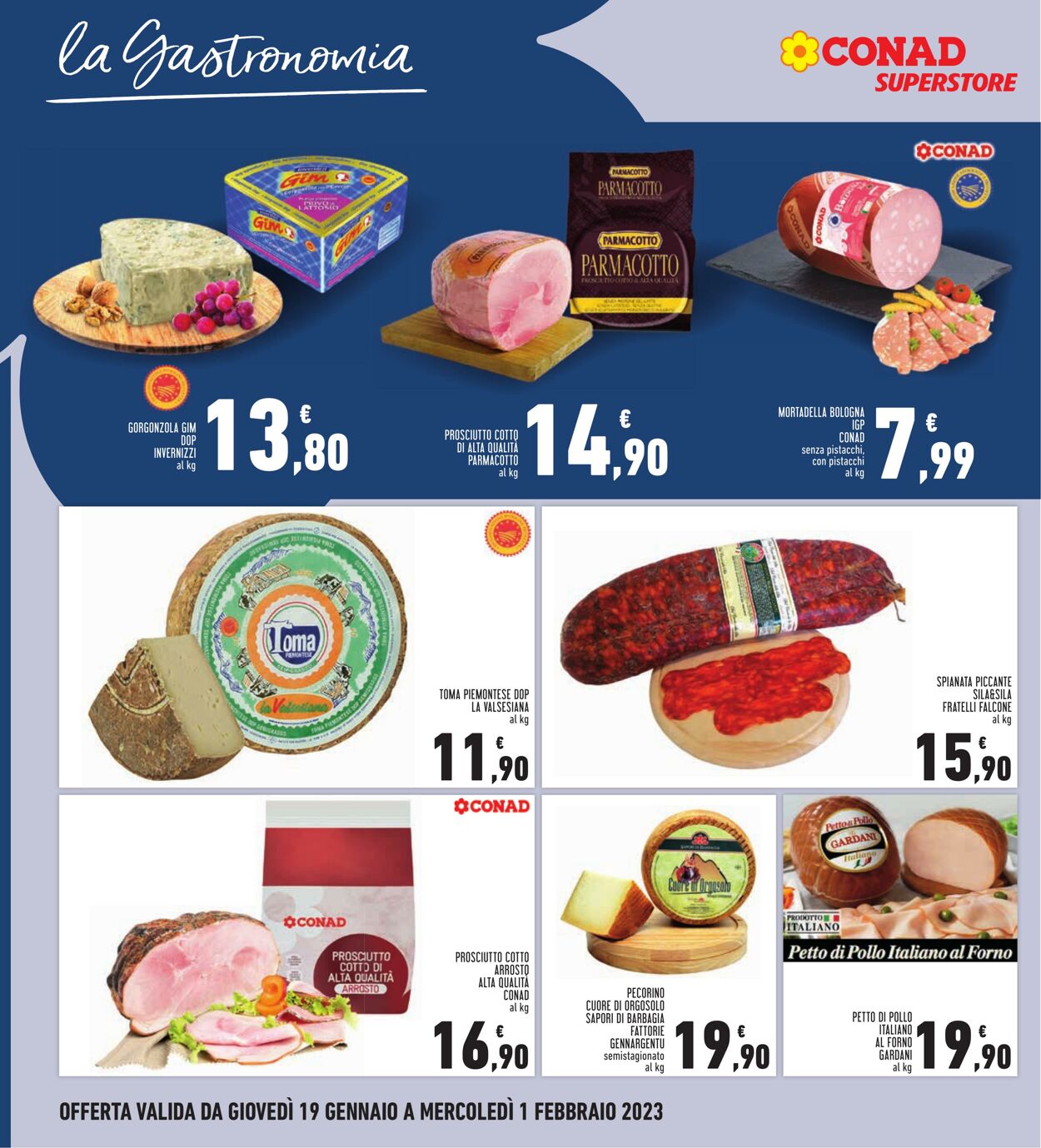 Volantino Conad 19.01.2023 - 01.02.2023