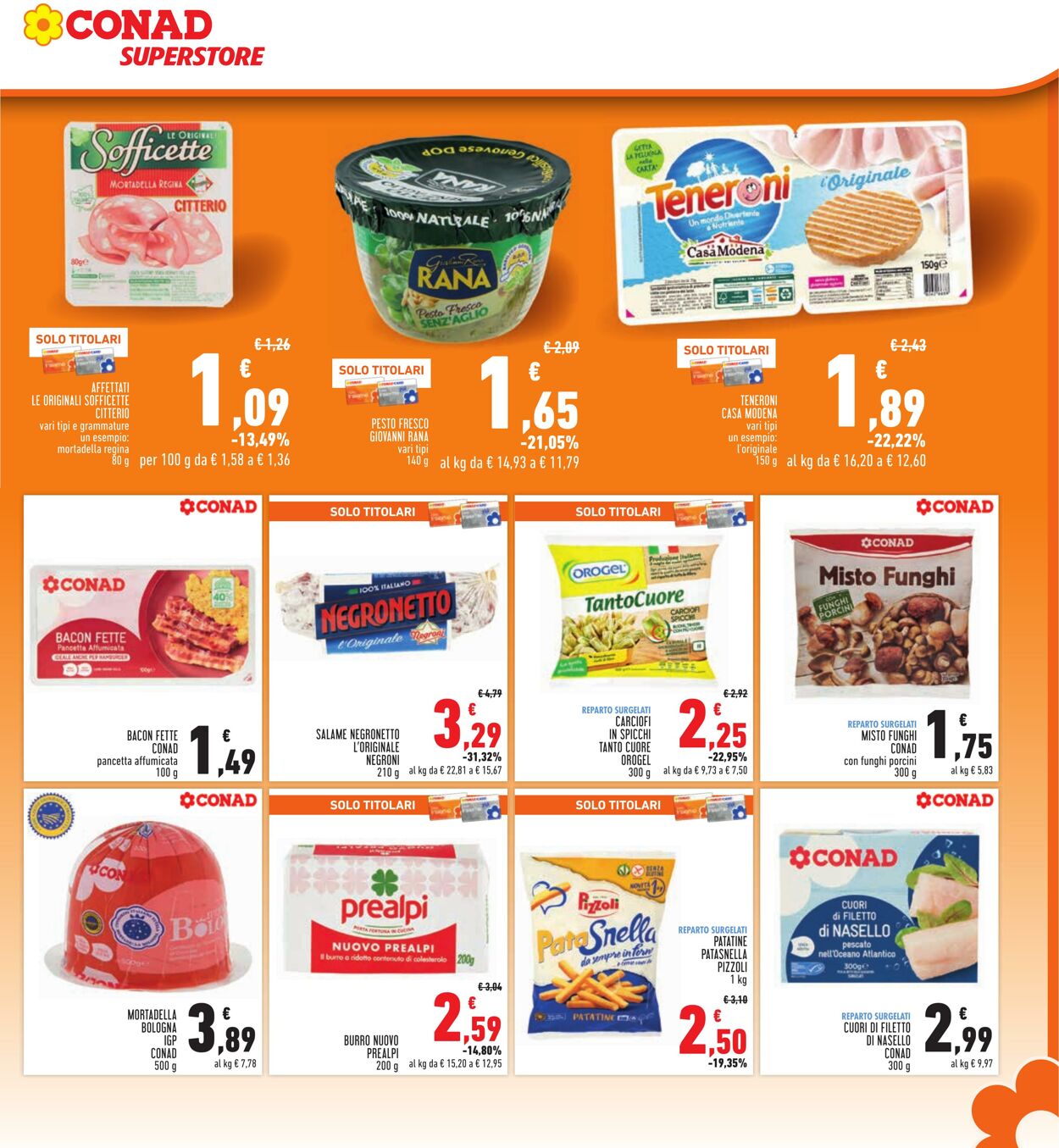 Volantino Conad 19.01.2023 - 01.02.2023