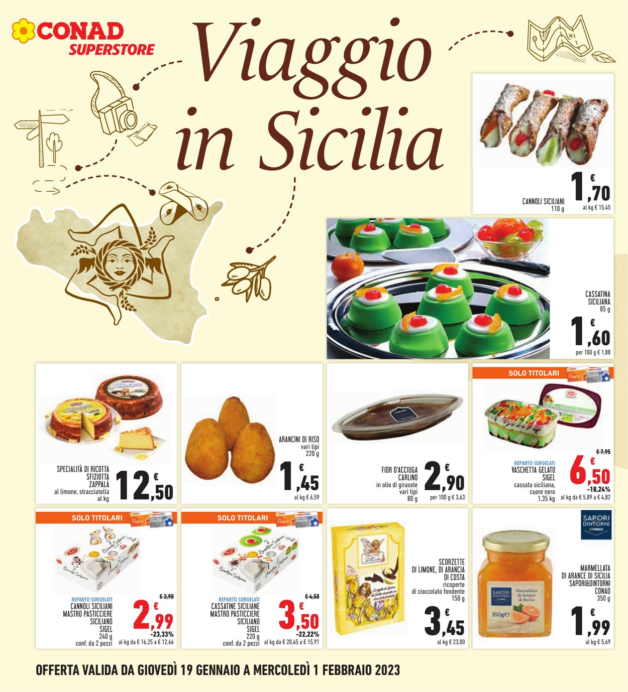 Volantino Conad 19.01.2023 - 01.02.2023