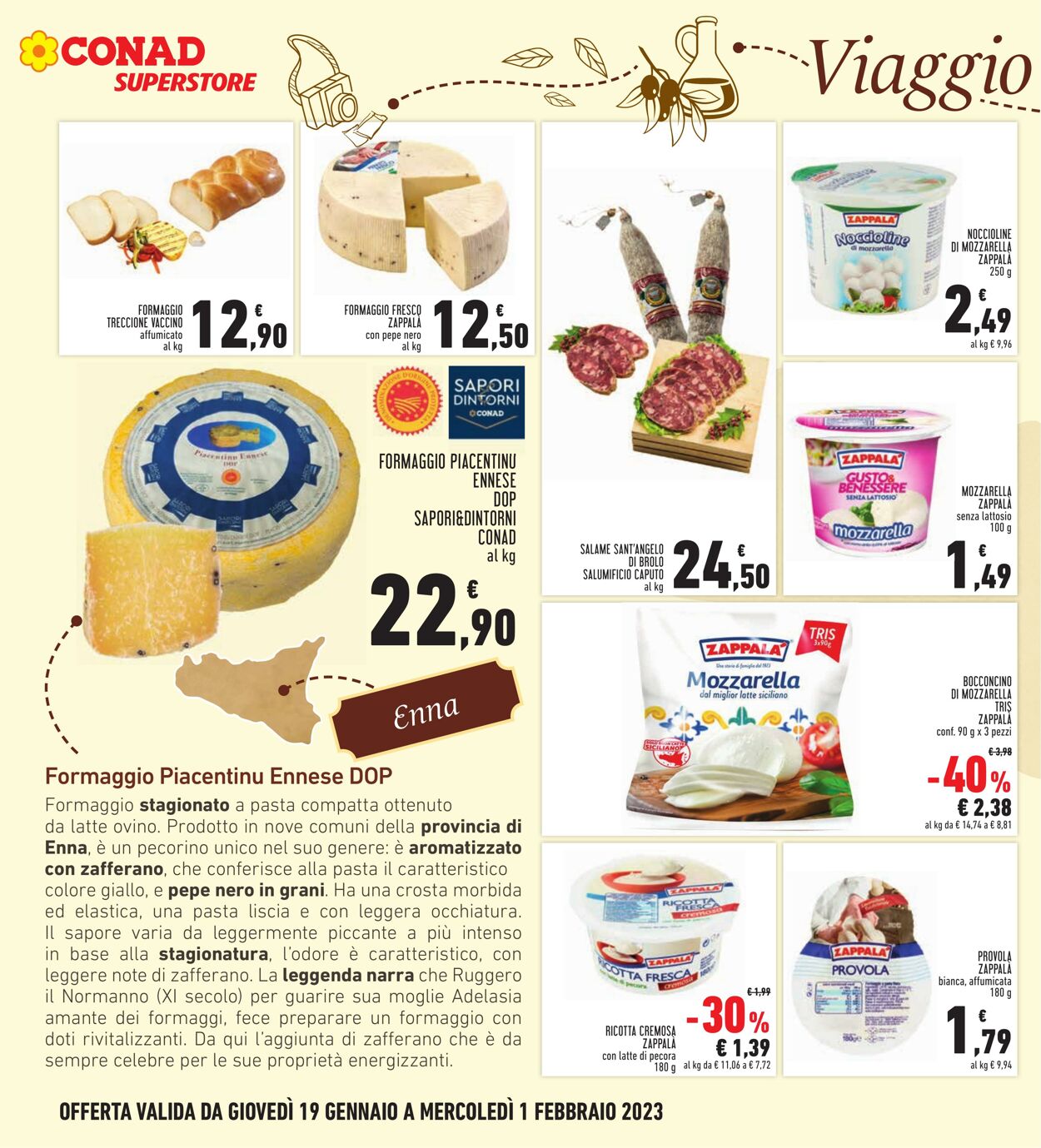 Volantino Conad 19.01.2023 - 01.02.2023