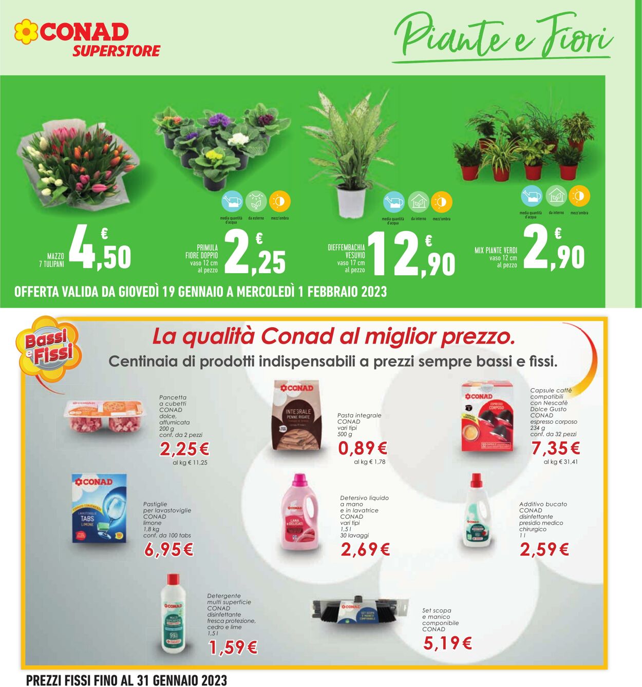 Volantino Conad 19.01.2023 - 01.02.2023