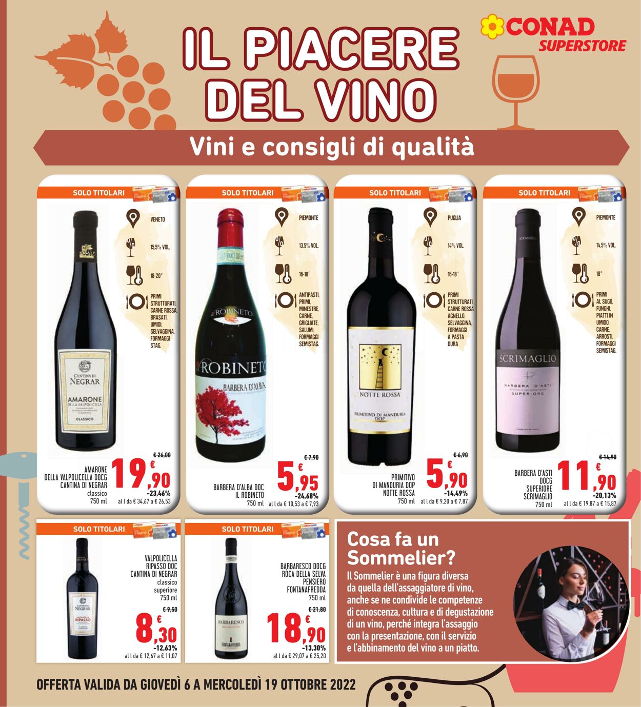 Volantino Conad 06.09.2022 - 19.10.2022