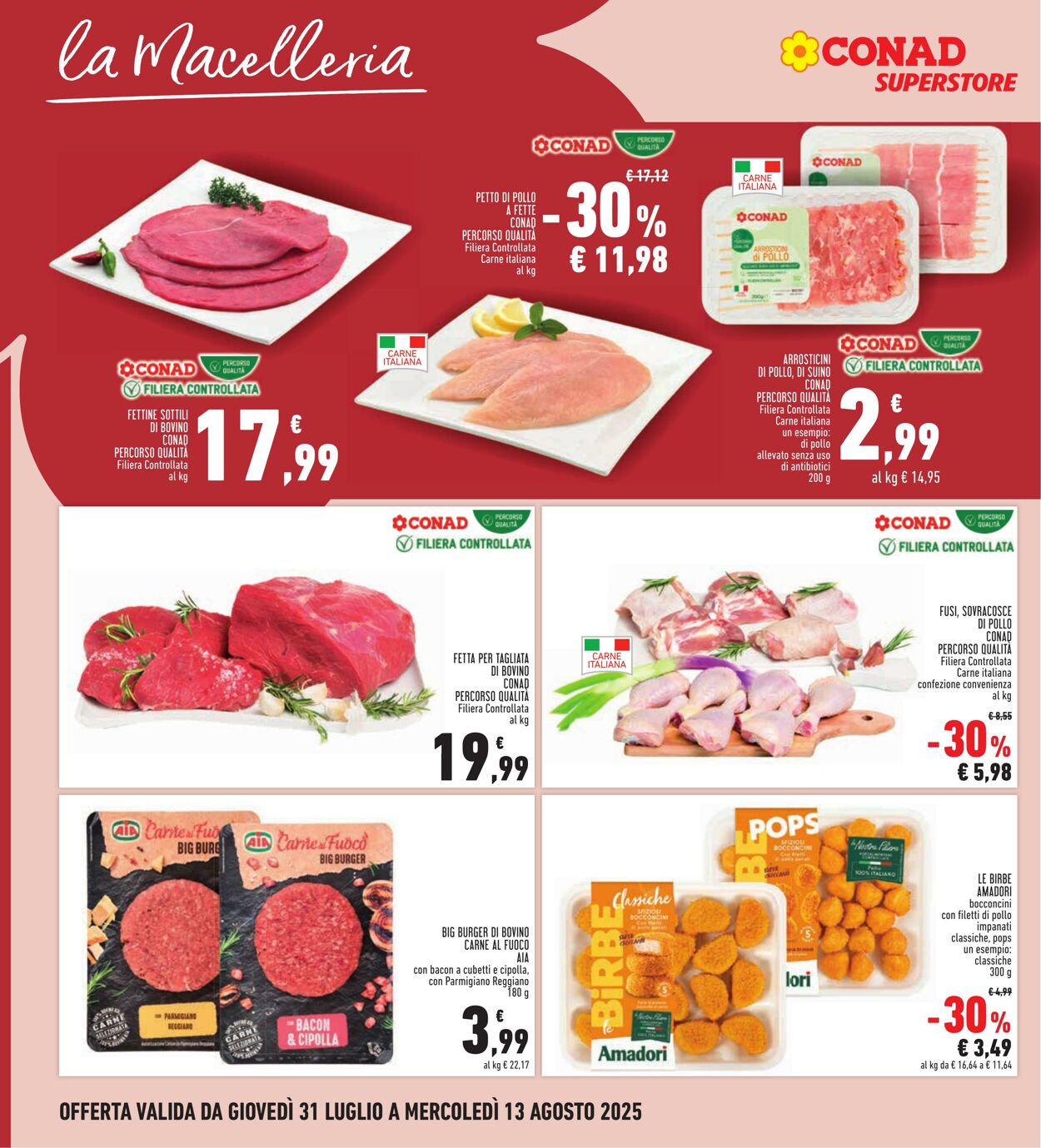 Volantino Conad 09.08.2025 - 09.08.2025