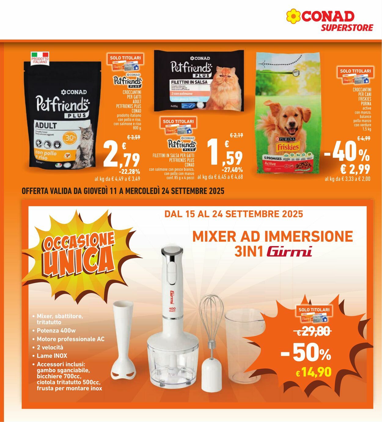 Volantino Conad 17.09.2025 - 17.09.2025