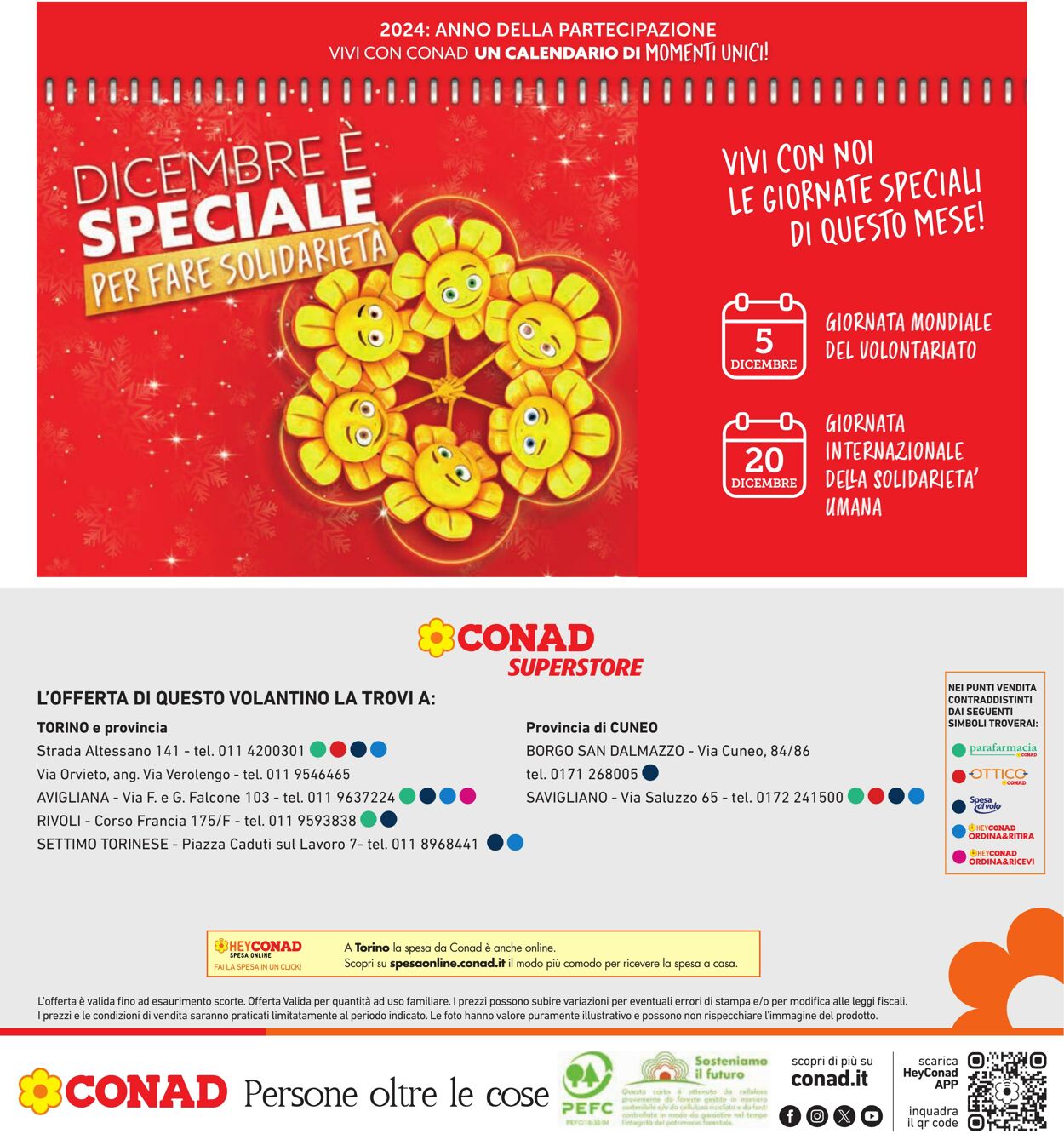 Volantino Conad 28.11.2024 - 11.12.2024