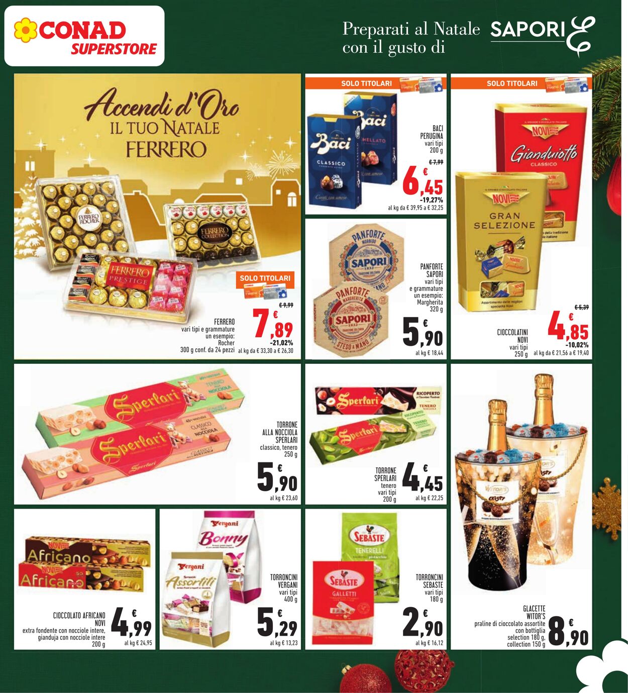 Volantino Conad 28.11.2024 - 11.12.2024