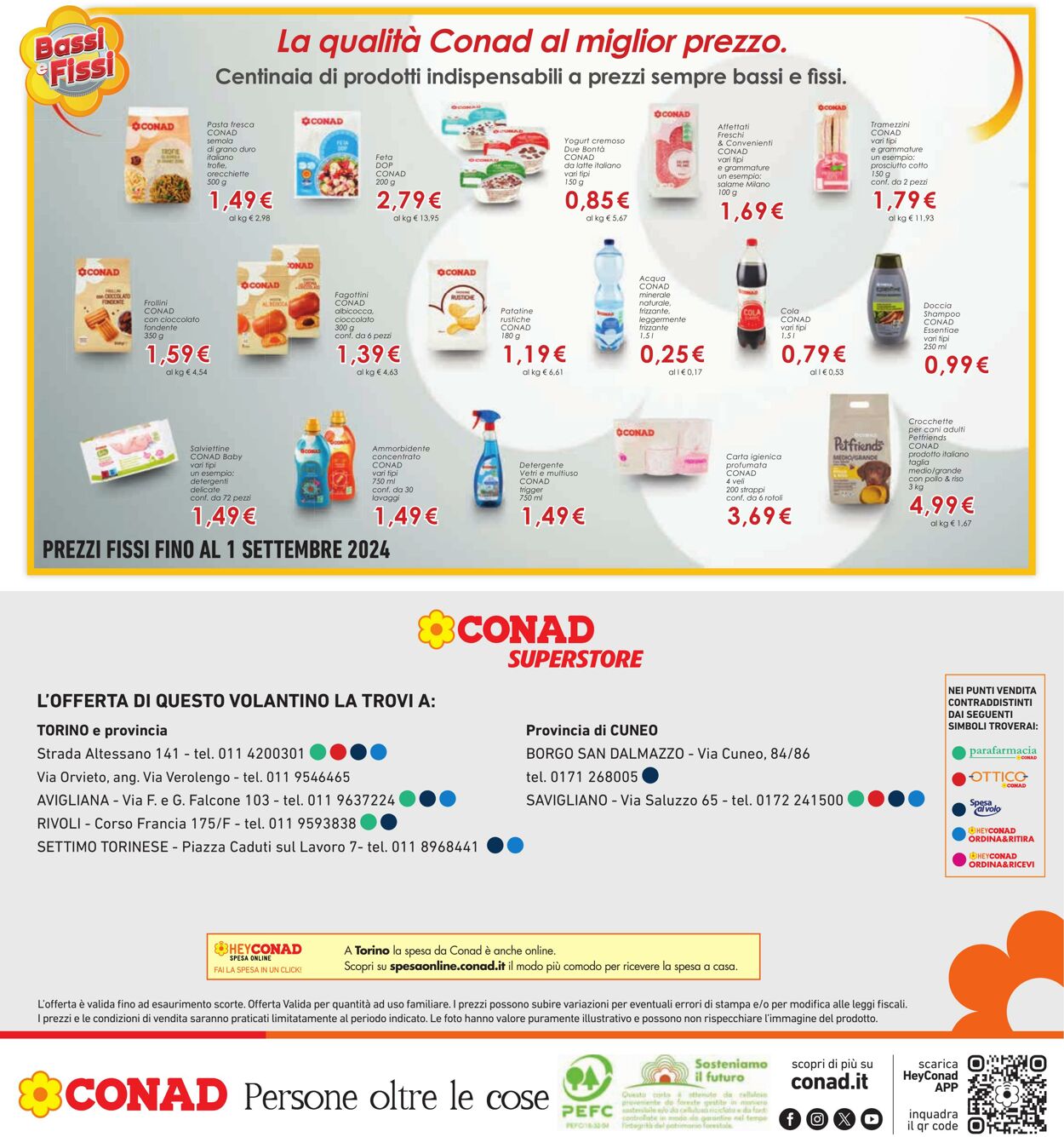 Volantino Conad 11.07.2024 - 24.07.2024