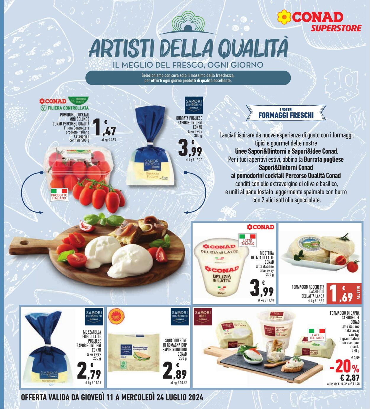 Volantino Conad 11.07.2024 - 24.07.2024