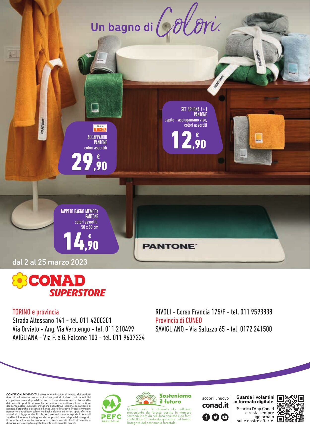 Volantino Conad 02.03.2023 - 25.03.2023