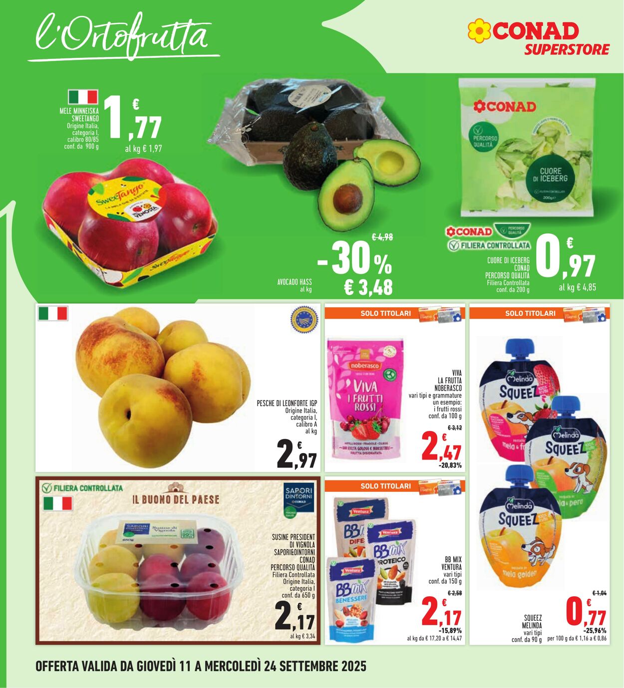 Volantino Conad 08.09.2025 - 08.09.2025