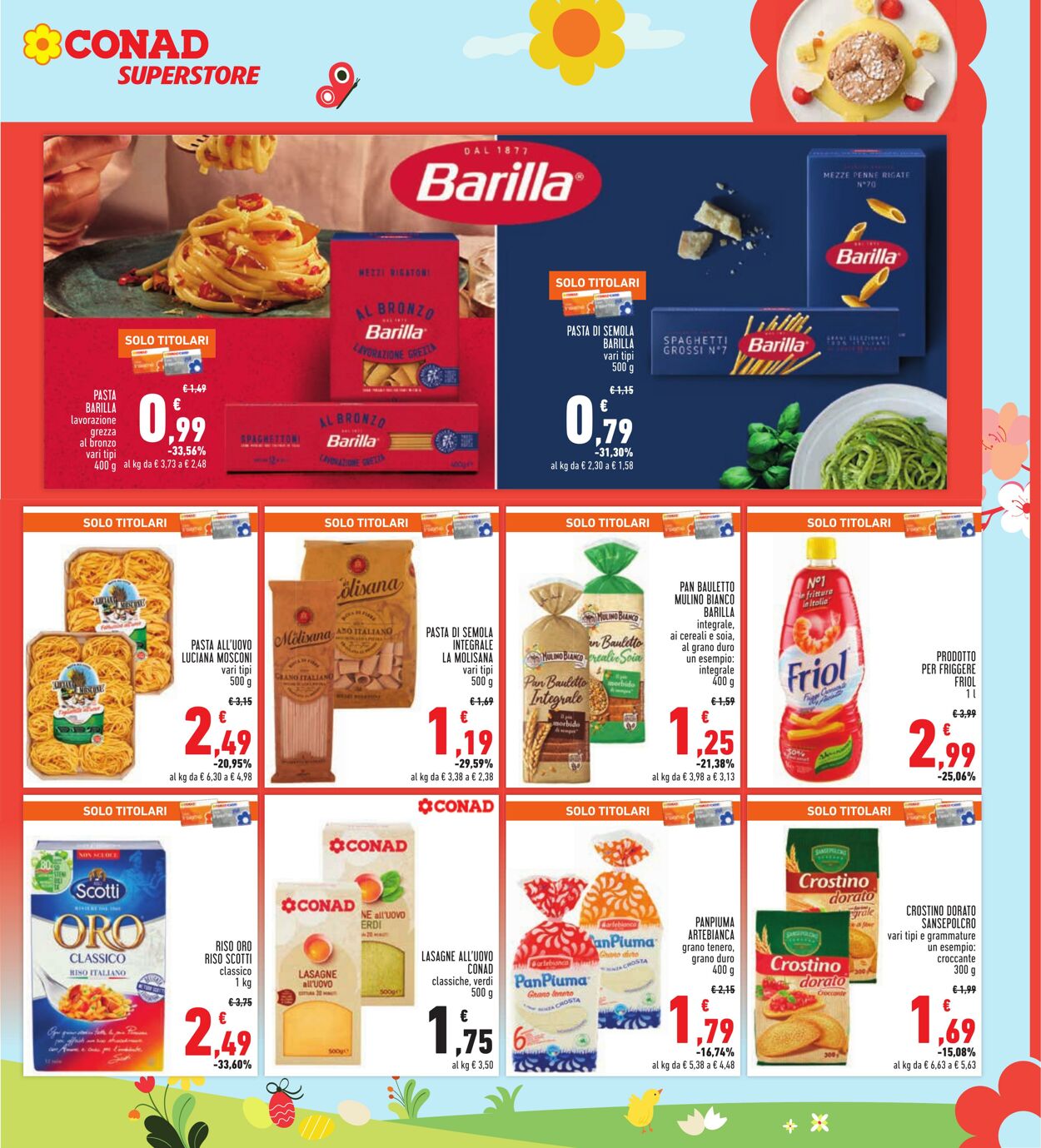 Volantino Conad 30.03.2023 - 10.04.2023