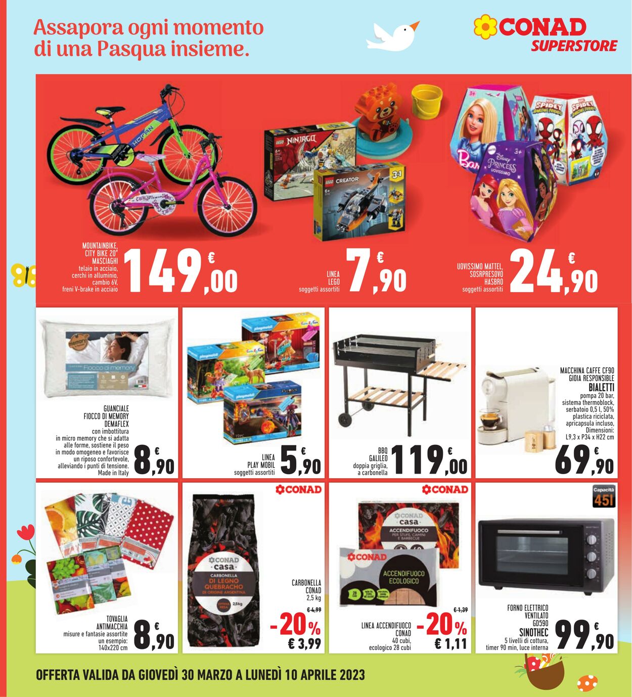 Volantino Conad 30.03.2023 - 10.04.2023