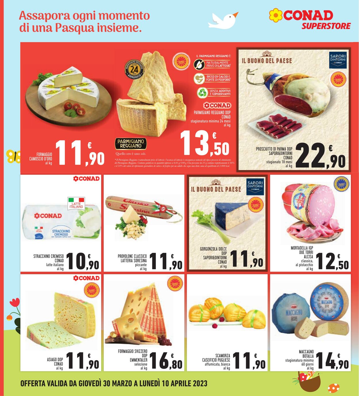 Volantino Conad 30.03.2023 - 10.04.2023