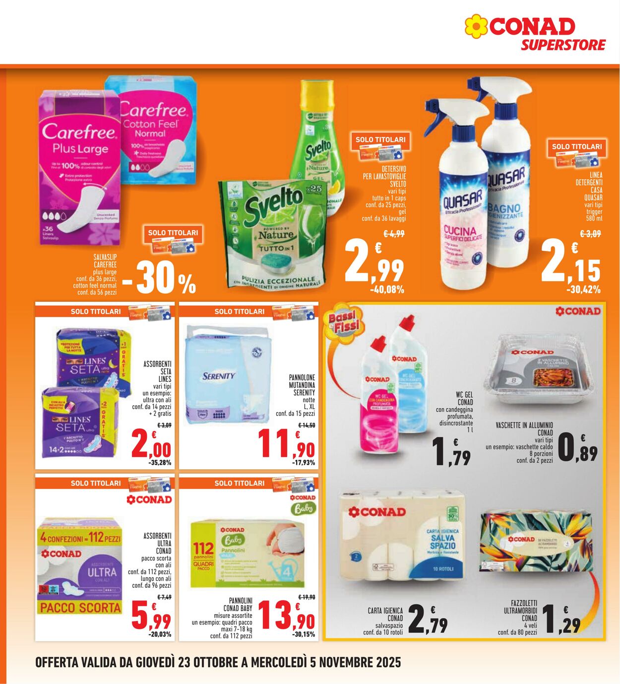 Volantino Conad 26.10.2025 - 26.10.2025