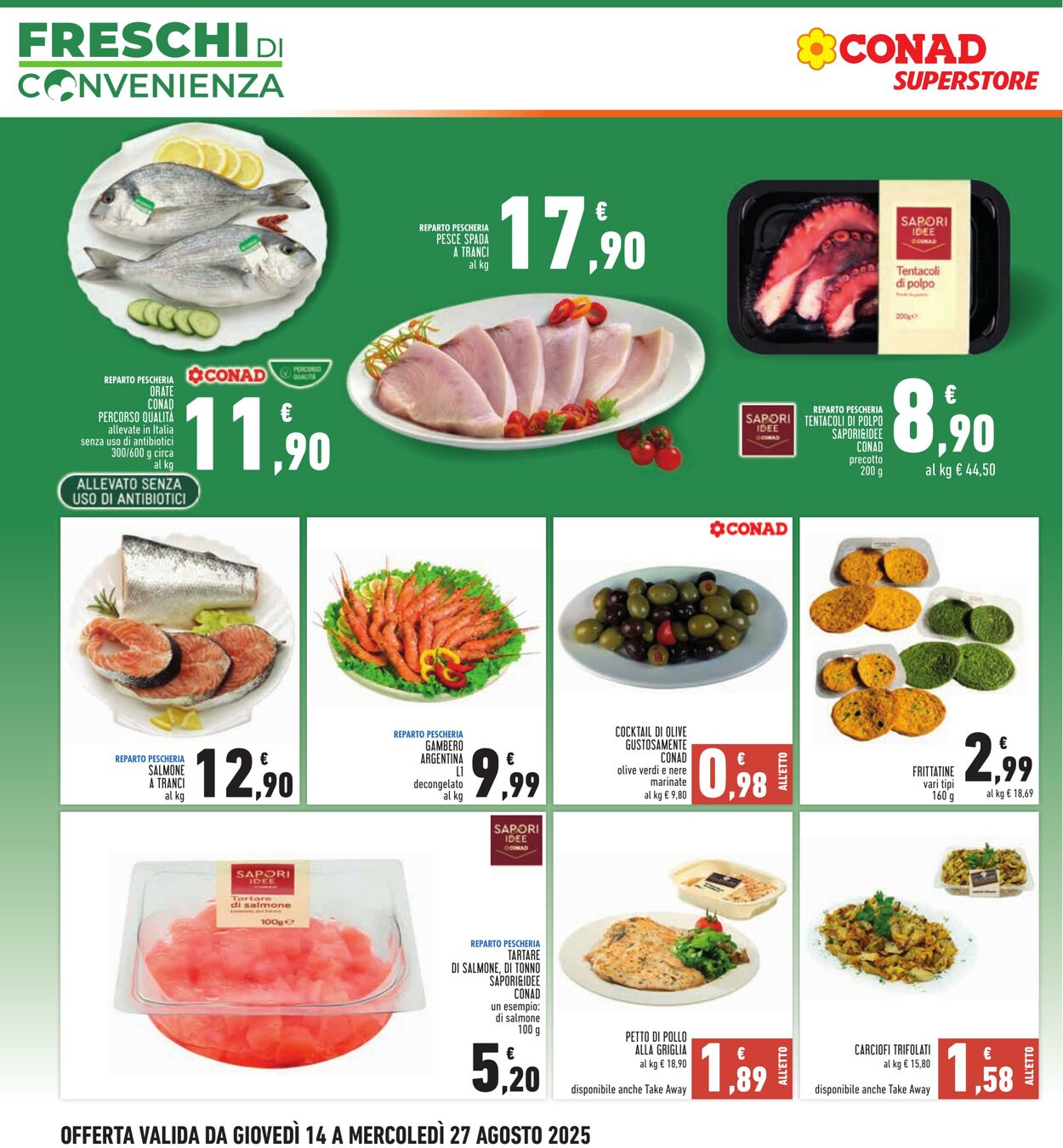 Volantino Conad 09.08.2025 - 09.08.2025