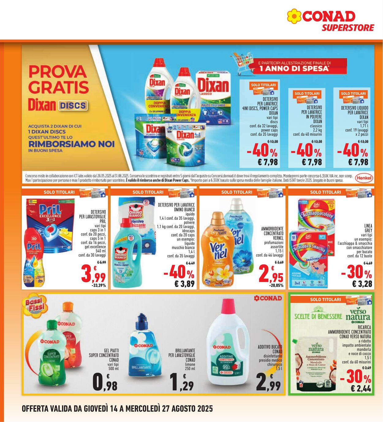 Volantino Conad 09.08.2025 - 09.08.2025