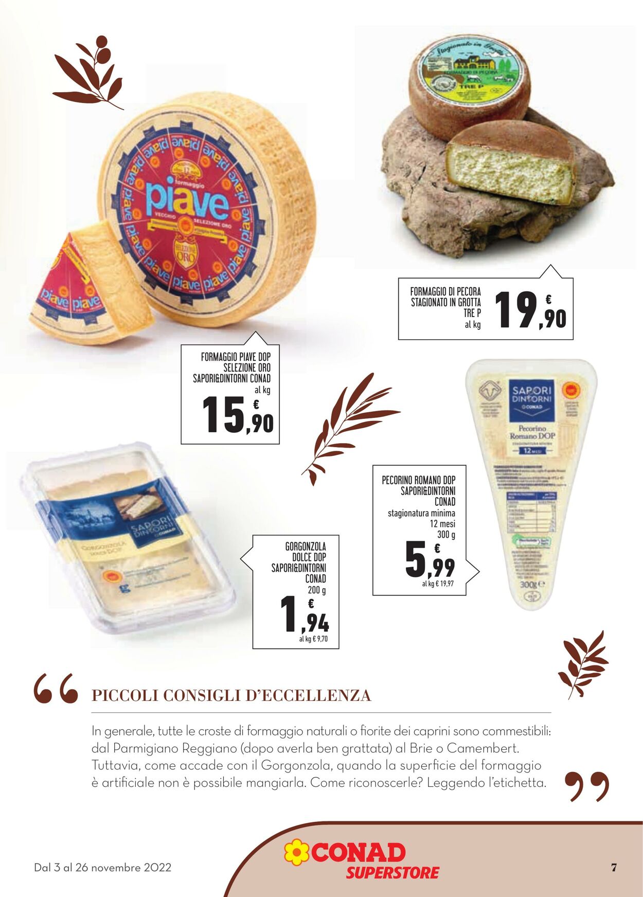 Volantino Conad 03.11.2022 - 26.11.2022