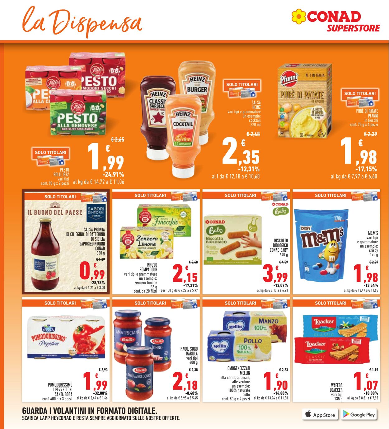 Volantino Conad 12.10.2023 - 25.10.2023