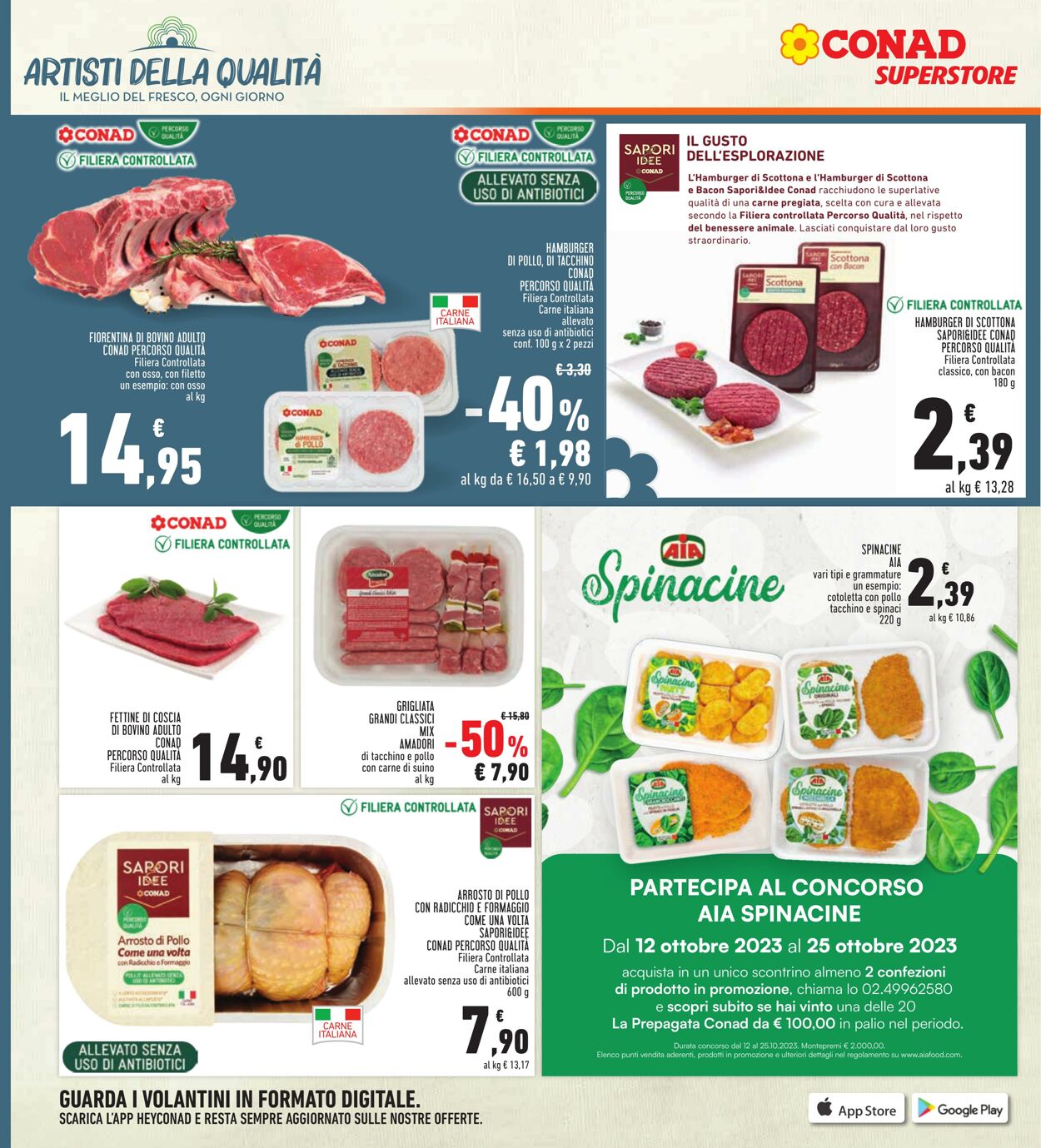 Volantino Conad 12.10.2023 - 25.10.2023