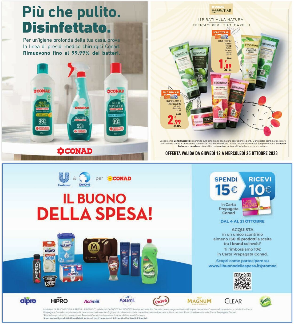 Volantino Conad 12.10.2023 - 25.10.2023