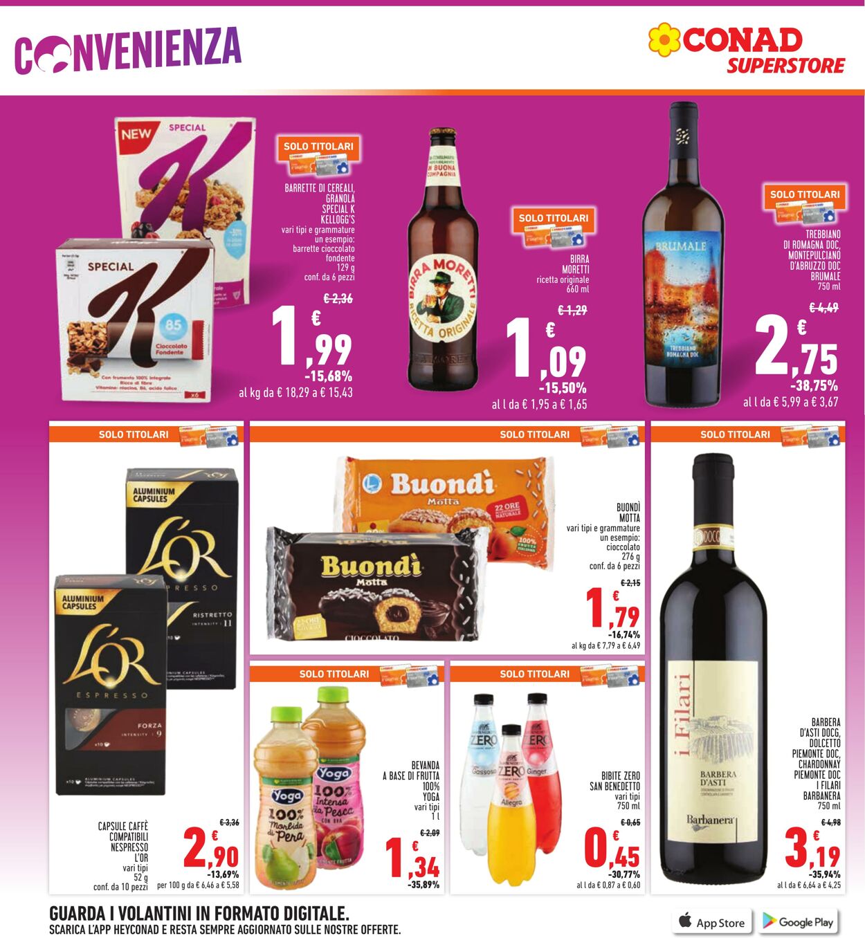 Volantino Conad 12.10.2023 - 25.10.2023