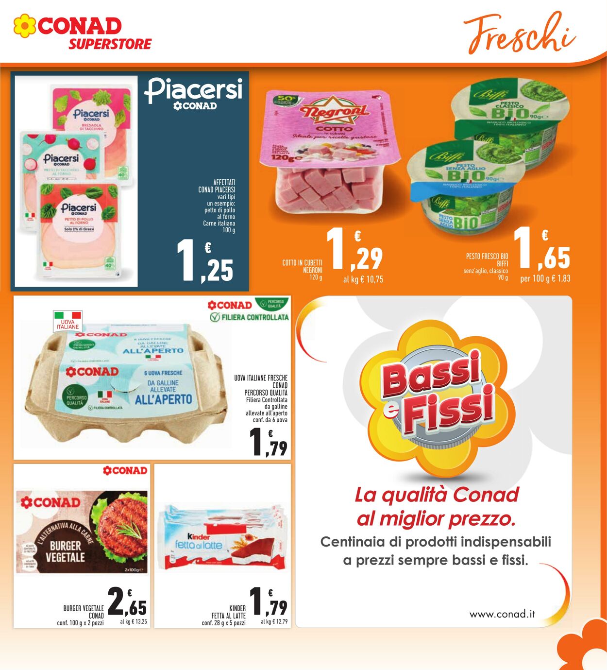 Volantino Conad 25.07.2024 - 07.08.2024