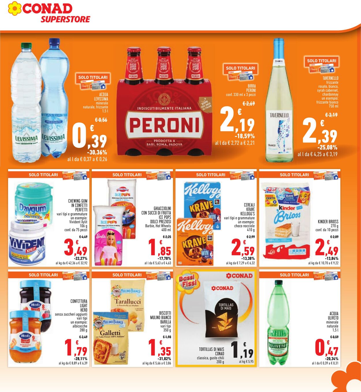 Volantino Conad 25.07.2024 - 07.08.2024