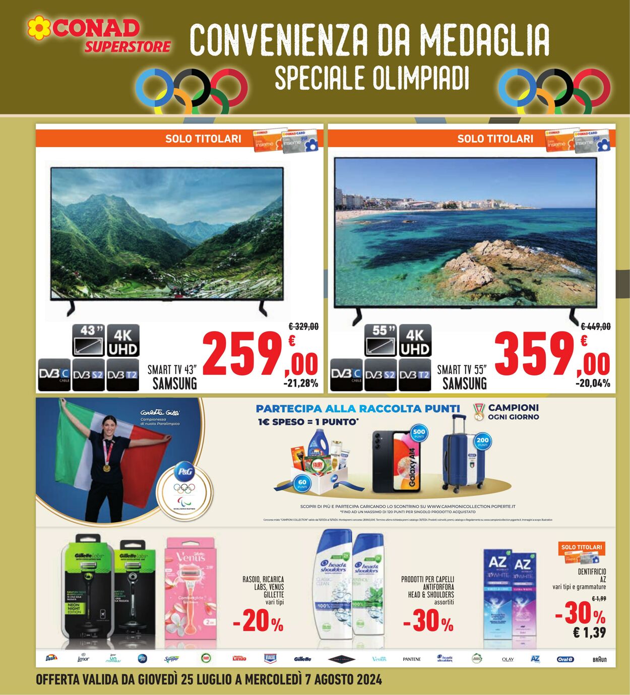 Volantino Conad 25.07.2024 - 07.08.2024