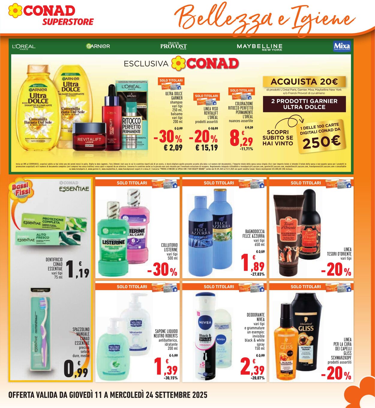 Volantino Conad 09.09.2025 - 09.09.2025