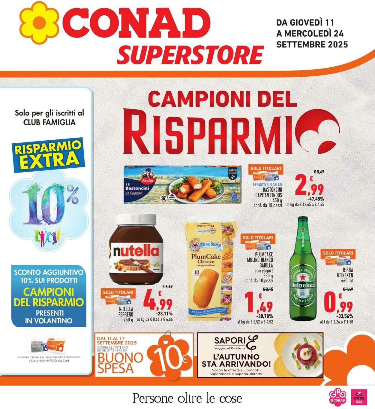 Volantino Conad 09.09.2025 - 09.09.2025