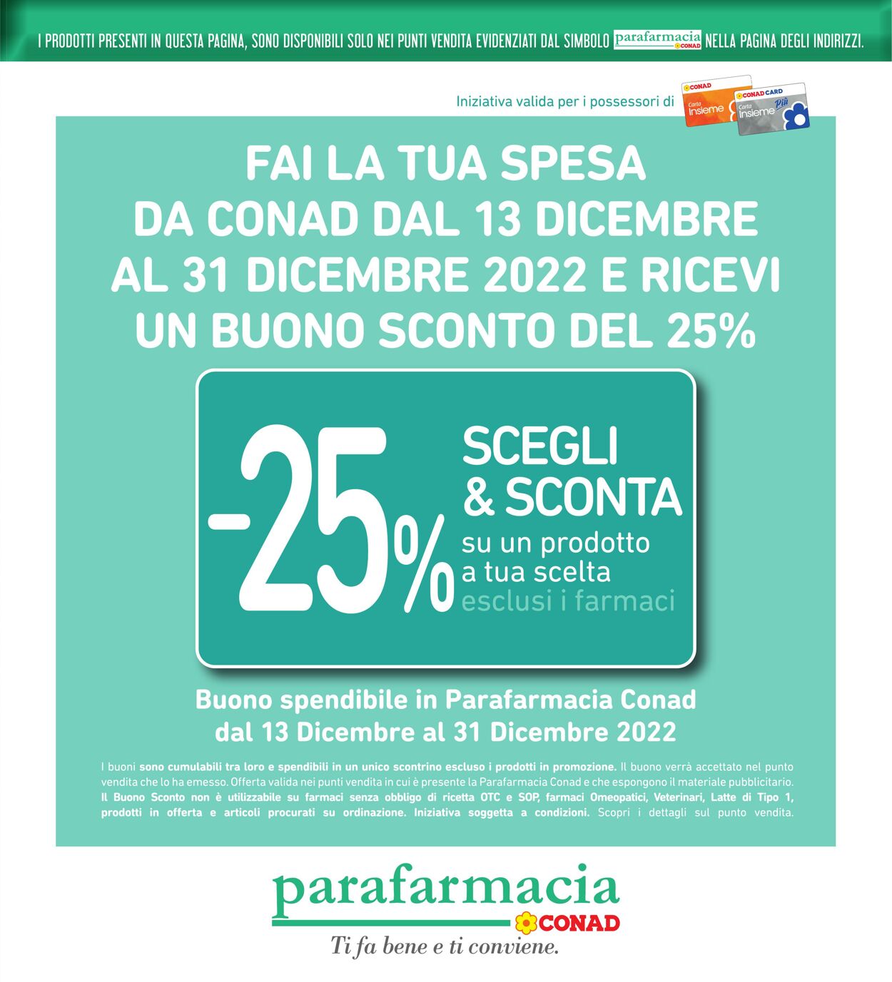 Volantino Conad 12.12.2022 - 26.12.2022