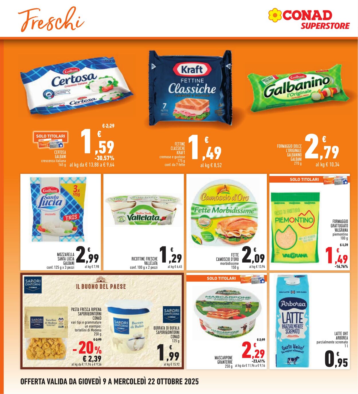 Volantino Conad 03.10.2025 - 03.10.2025