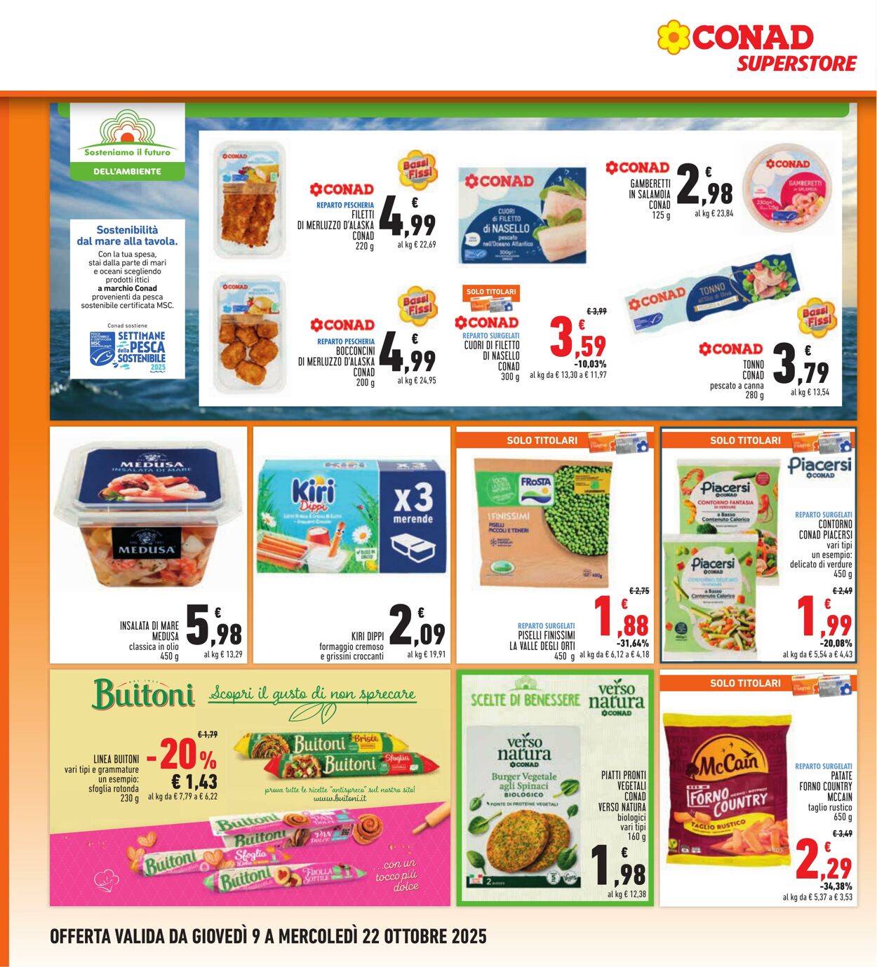 Volantino Conad 03.10.2025 - 03.10.2025