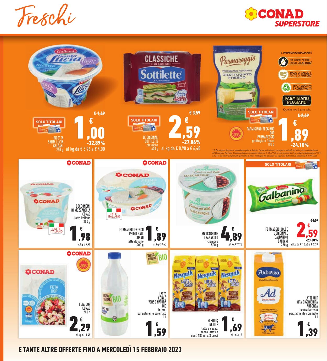 Volantino Conad 02.02.2023 - 11.02.2023