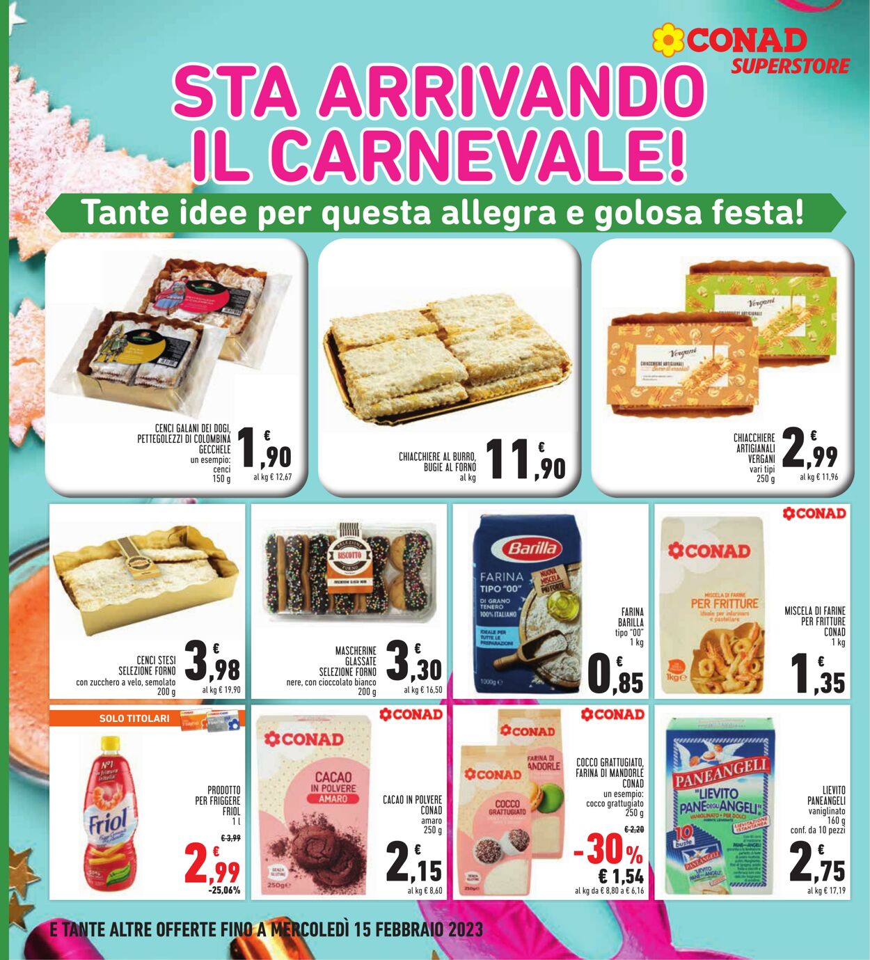 Volantino Conad 02.02.2023 - 11.02.2023