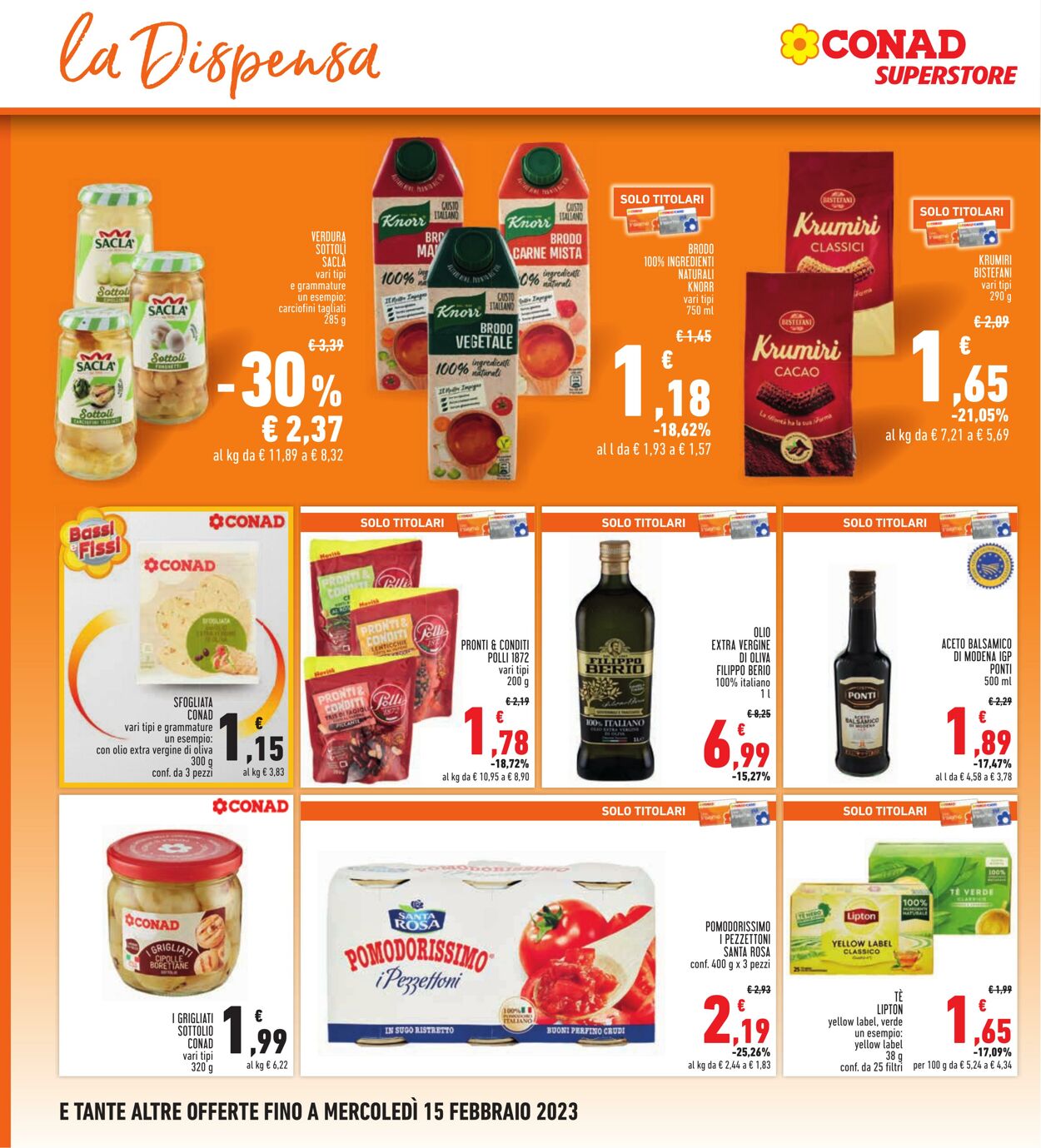 Volantino Conad 02.02.2023 - 11.02.2023