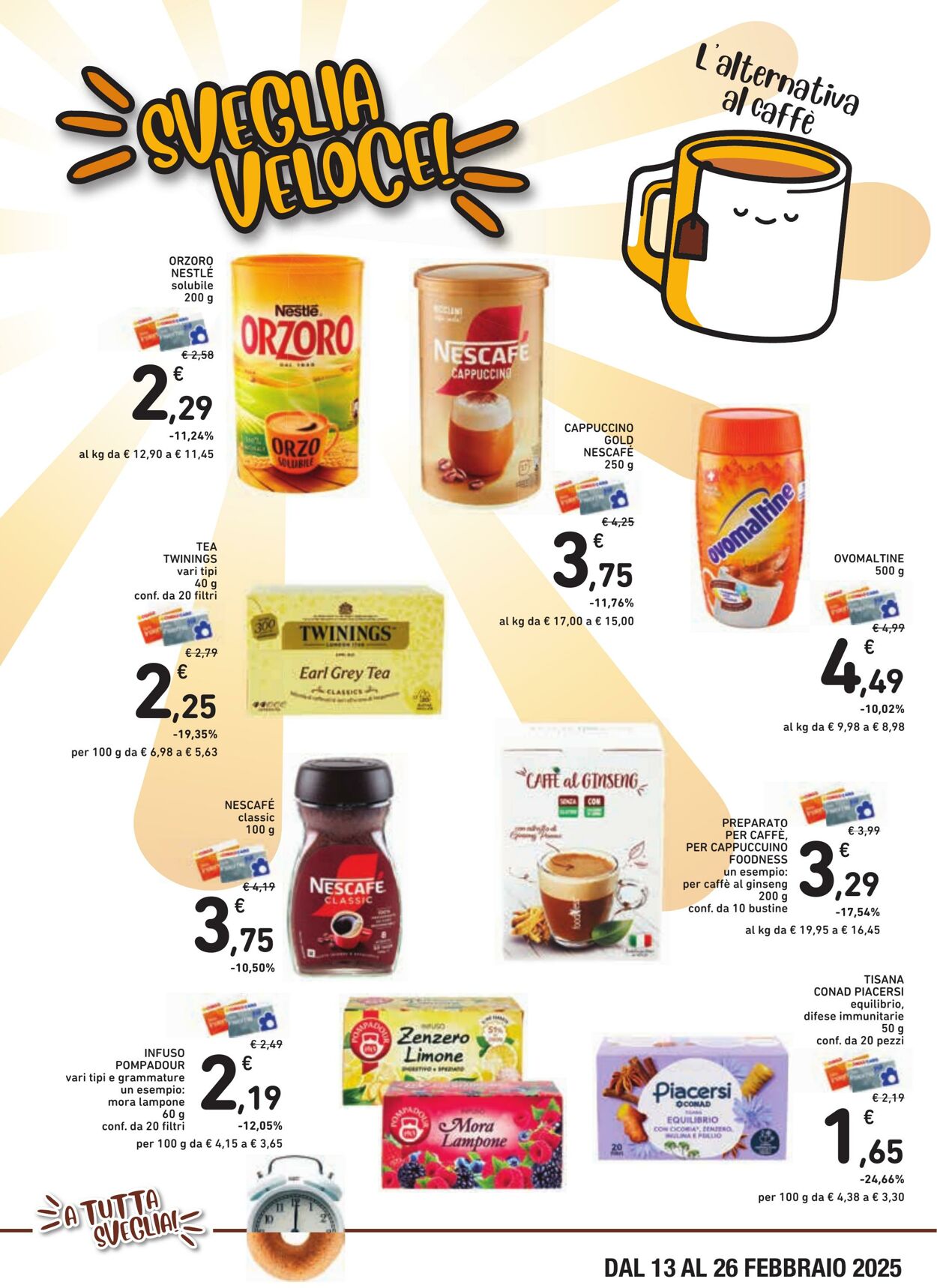 Volantino Conad 13.02.2025 - 26.02.2025