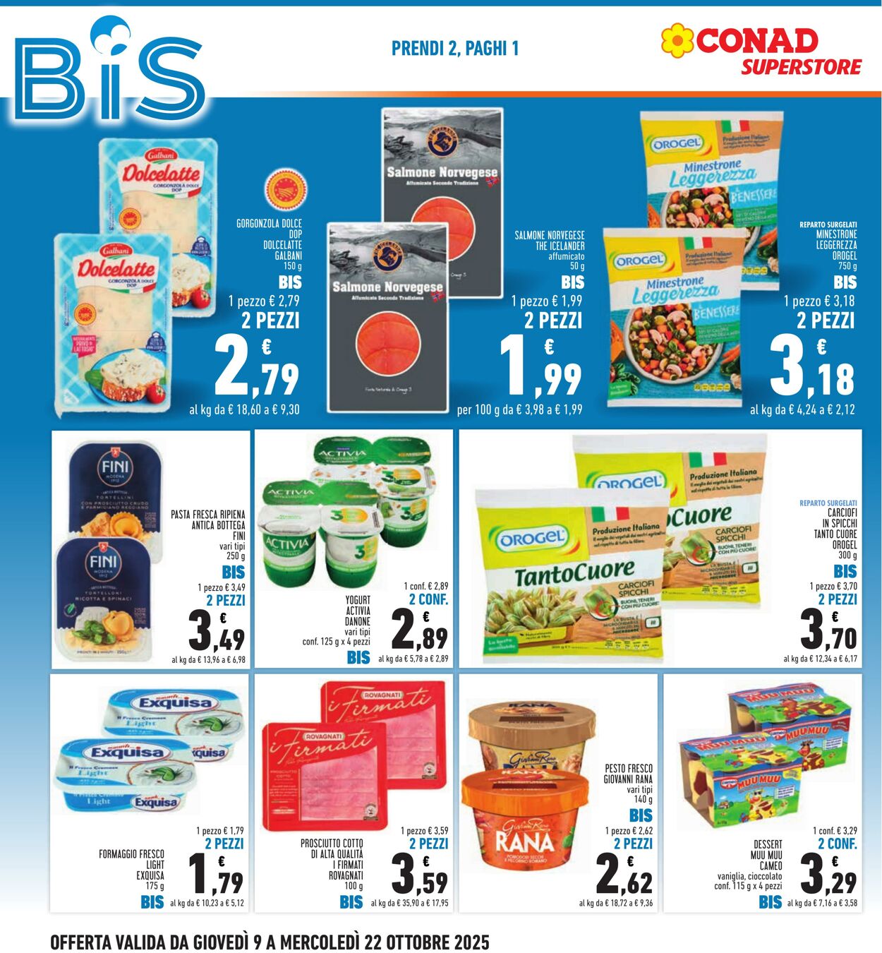 Volantino Conad 01.10.2025 - 01.10.2025