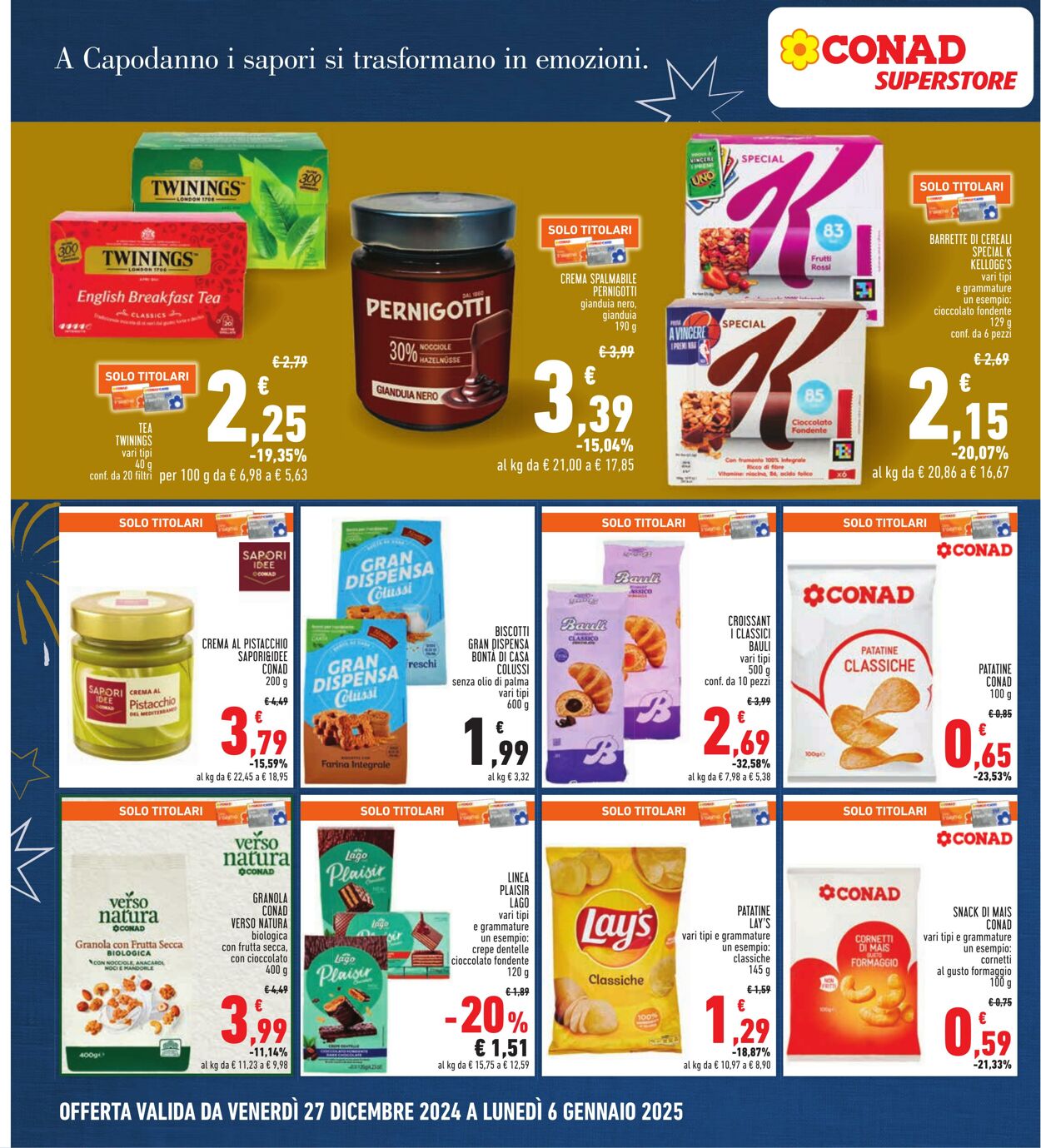 Volantino Conad 27.12.2024 - 06.01.2025