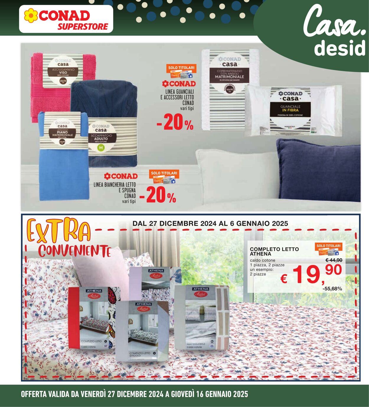 Volantino Conad 27.12.2024 - 06.01.2025