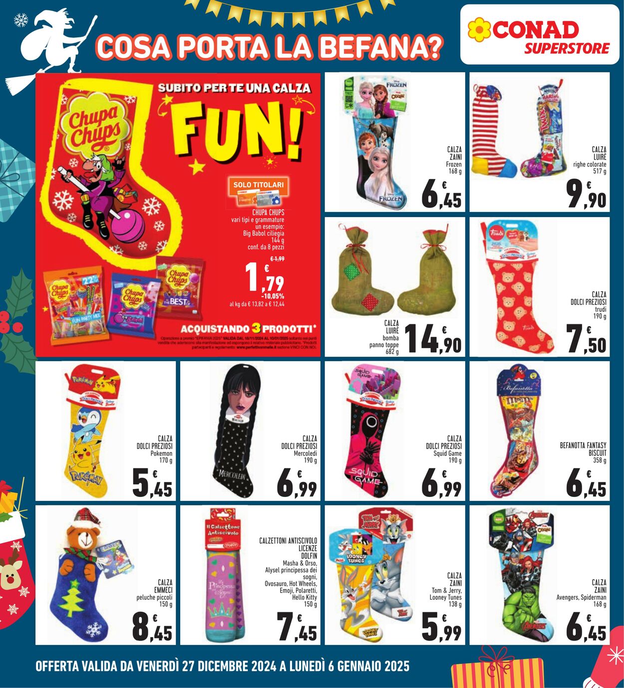 Volantino Conad 27.12.2024 - 06.01.2025