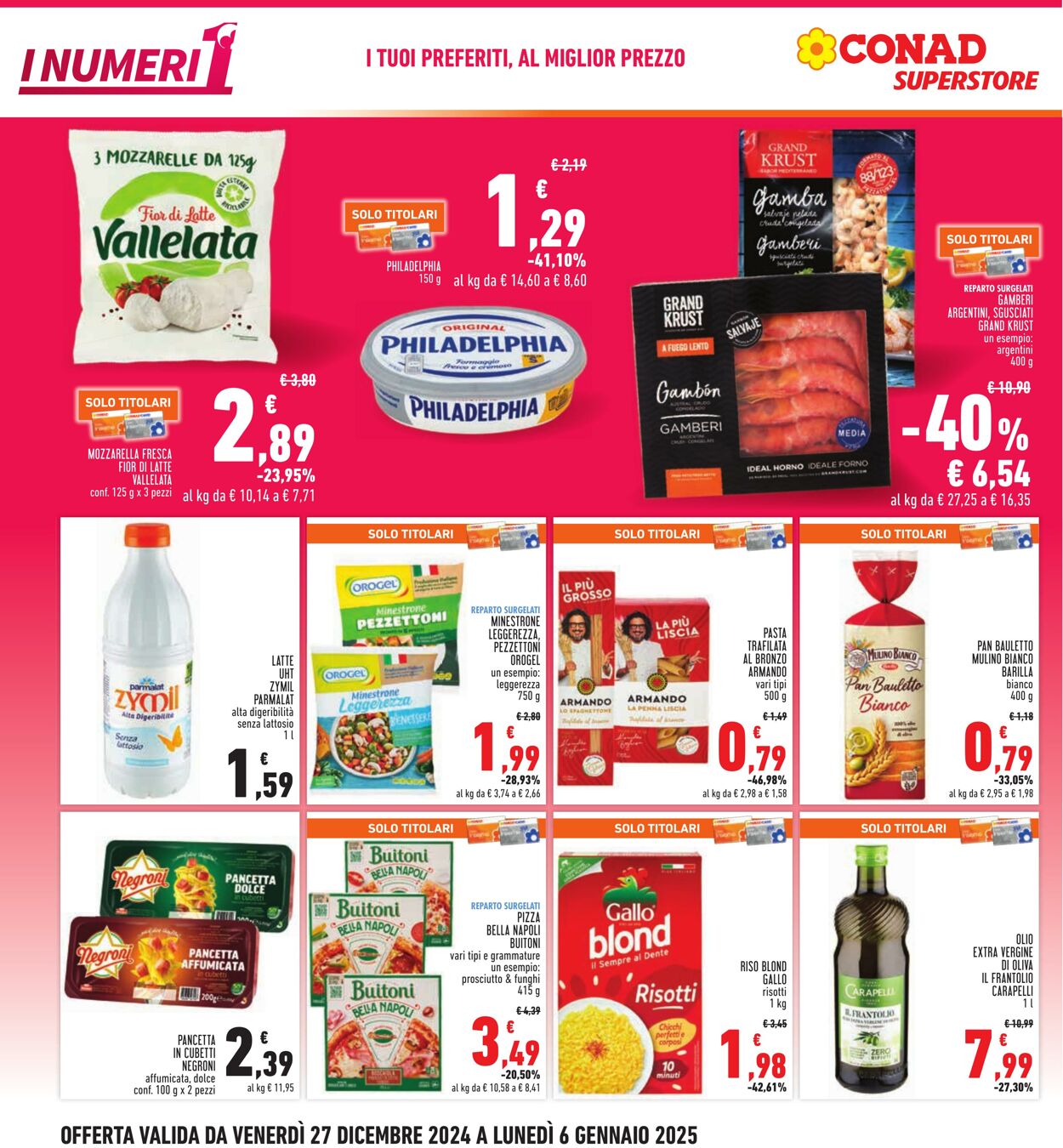 Volantino Conad 27.12.2024 - 06.01.2025