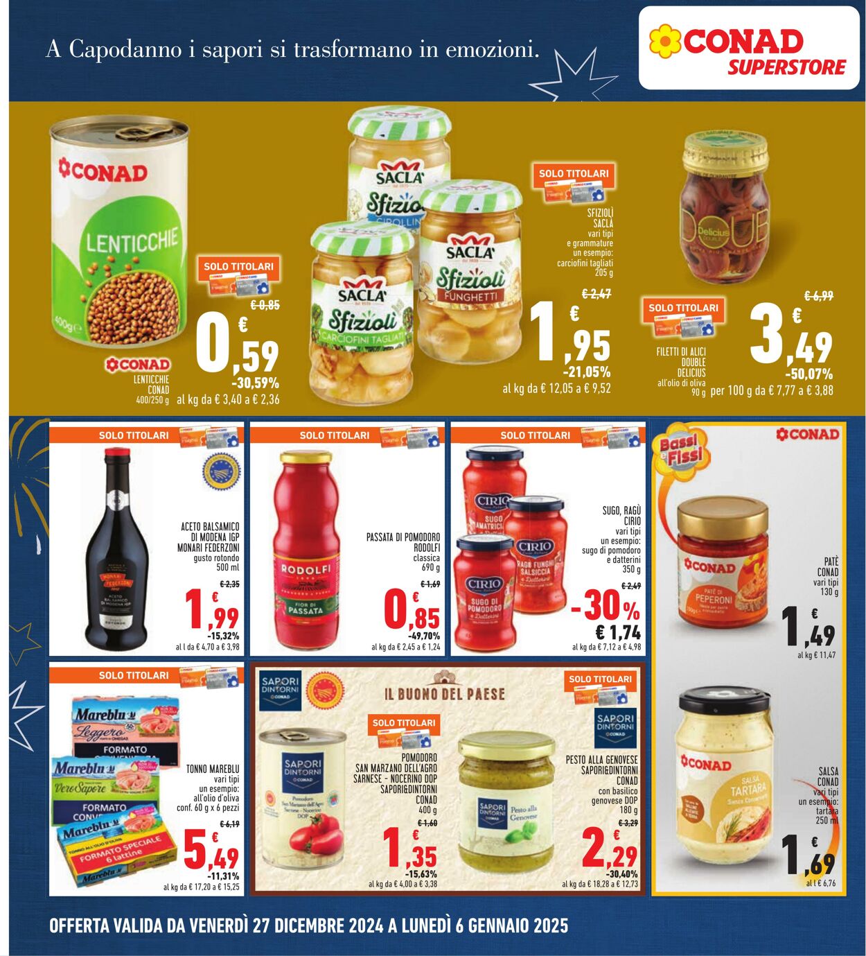 Volantino Conad 27.12.2024 - 06.01.2025