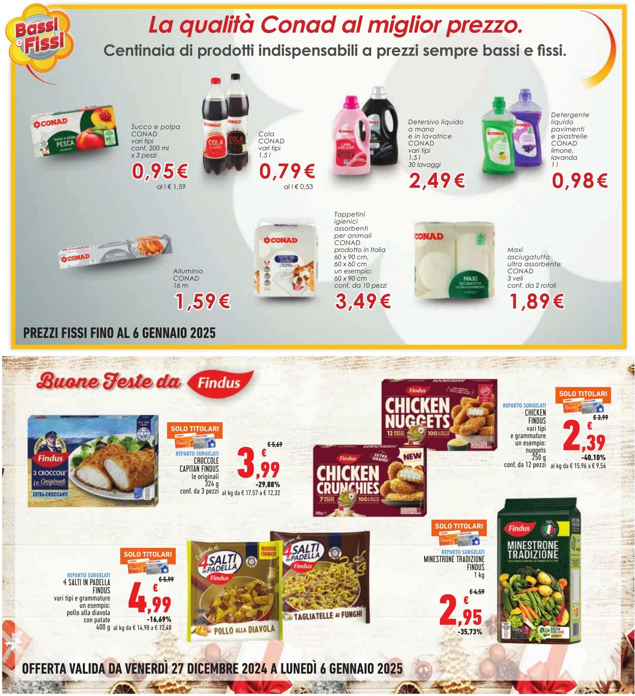 Volantino Conad 27.12.2024 - 06.01.2025