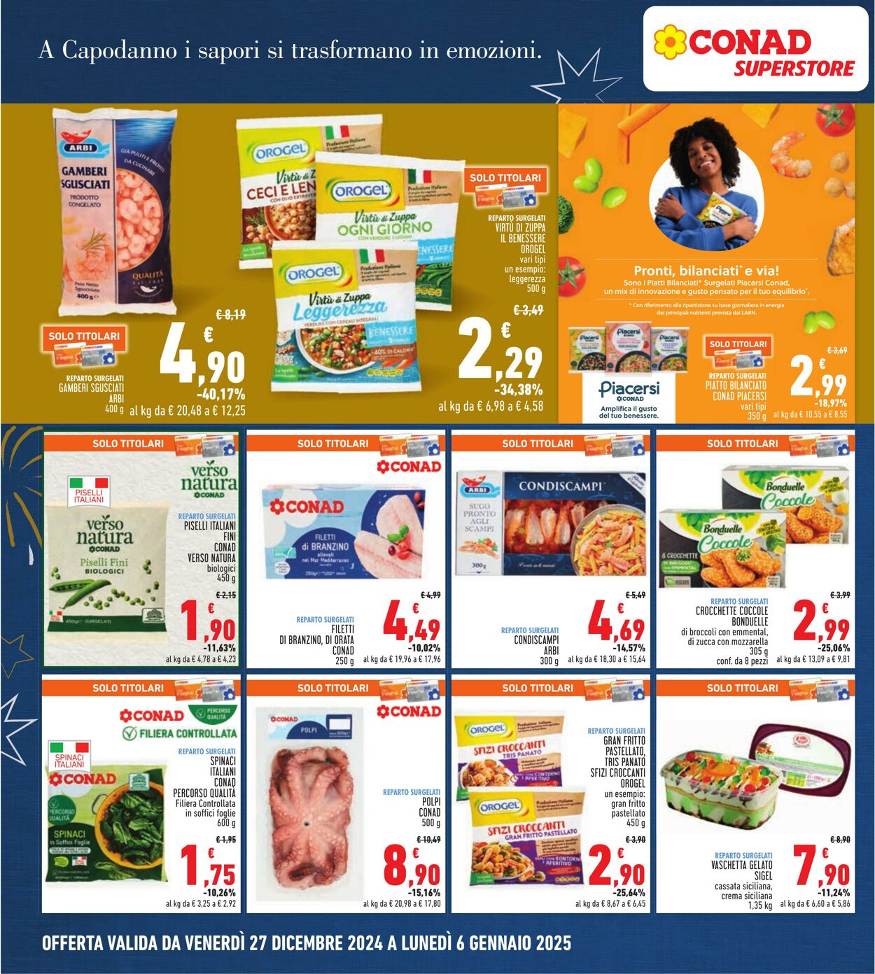 Volantino Conad 27.12.2024 - 06.01.2025