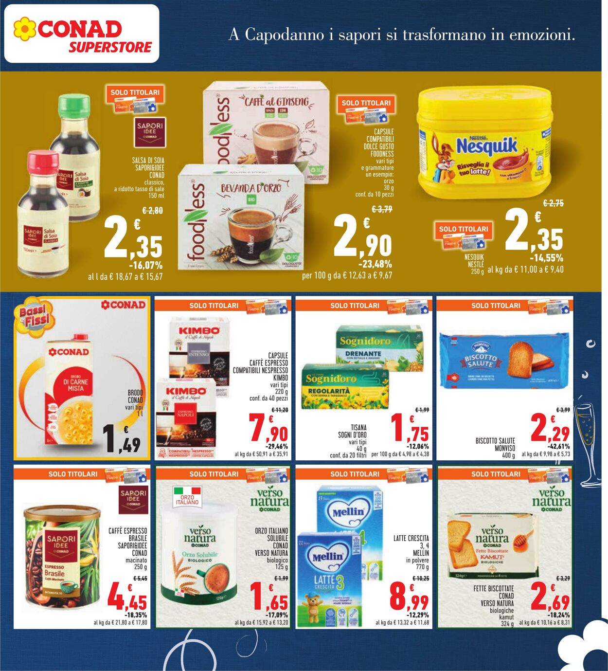 Volantino Conad 27.12.2024 - 06.01.2025