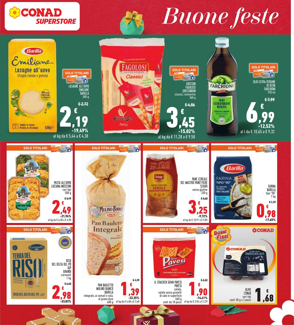 Volantino Conad 14.12.2023 - 26.12.2023