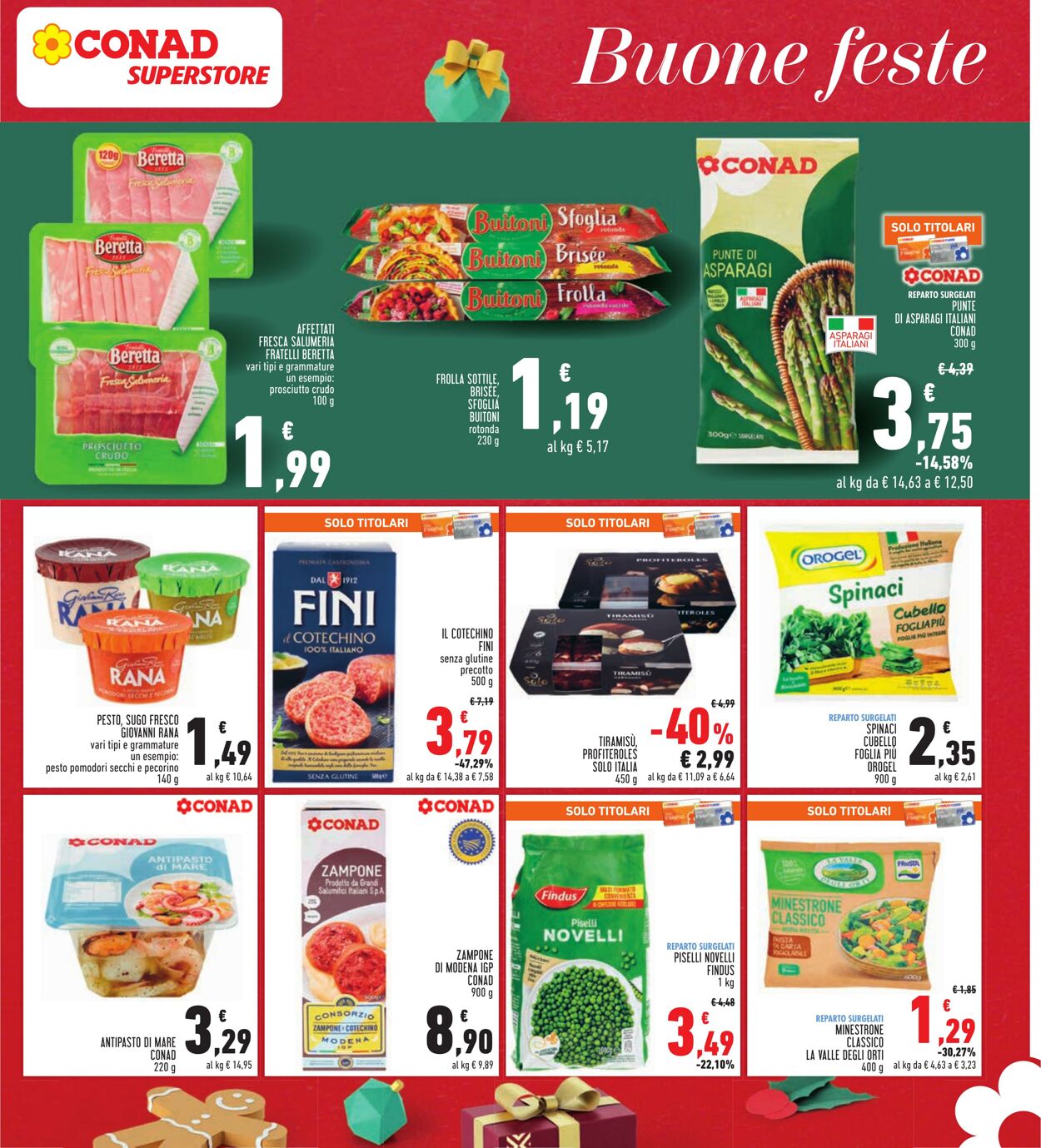 Volantino Conad 14.12.2023 - 26.12.2023