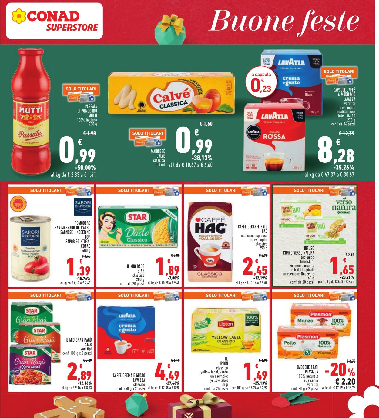 Volantino Conad 14.12.2023 - 26.12.2023