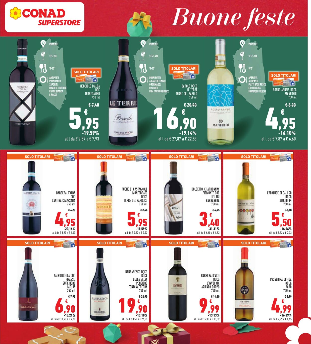 Volantino Conad 14.12.2023 - 26.12.2023